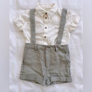 Noralee Suspender Short + Atlas Shirt